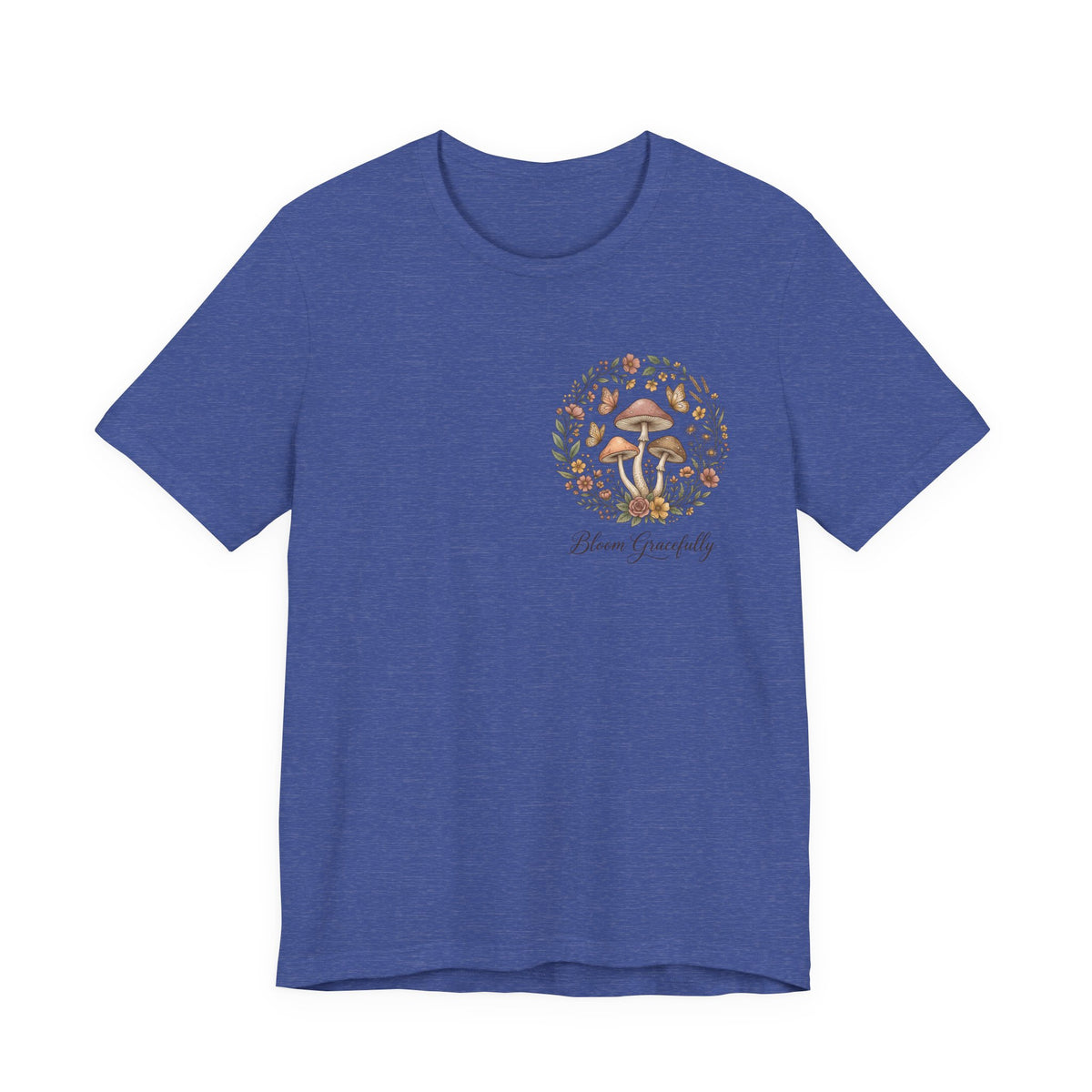 Mushroom Garden Tee — Please Enjoyably Floral Woodland Graphic T-Shirt