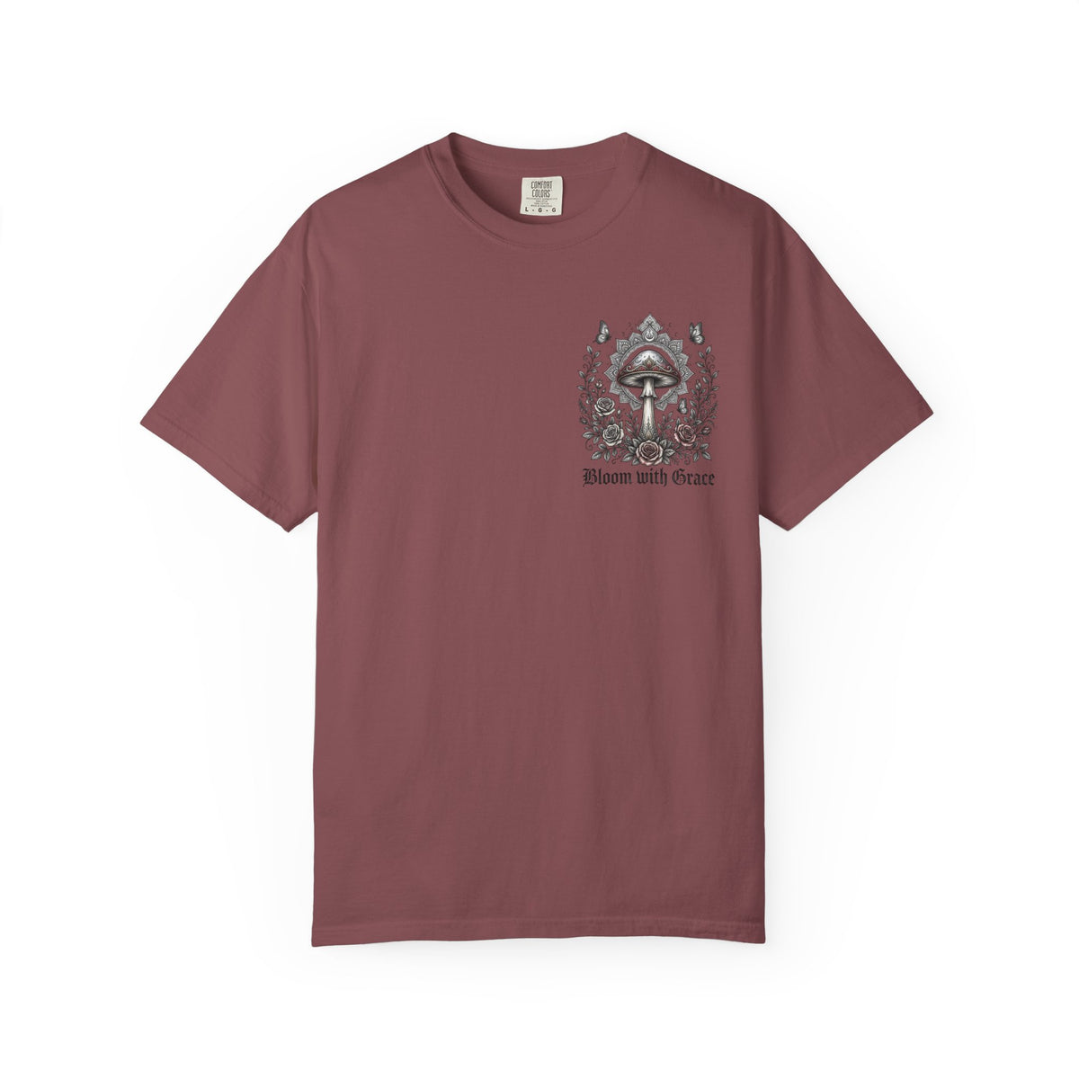 If Mushrooms Can Grow Through Shit T-shirt | Psychedelic Mushroom Design