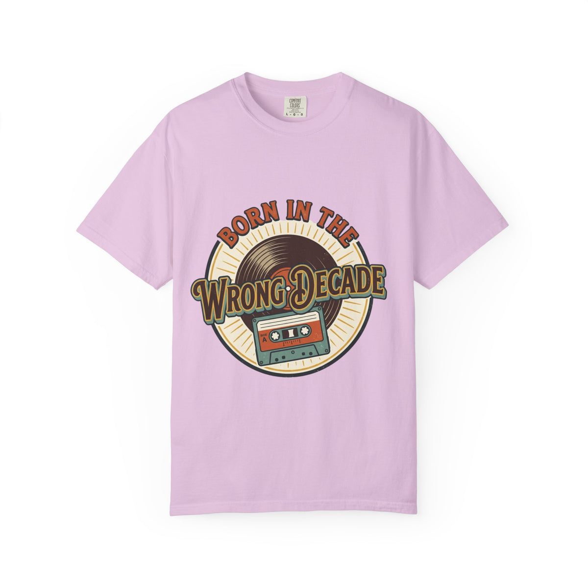 Retro 'Born in the Wrong Decade' T-Shirt