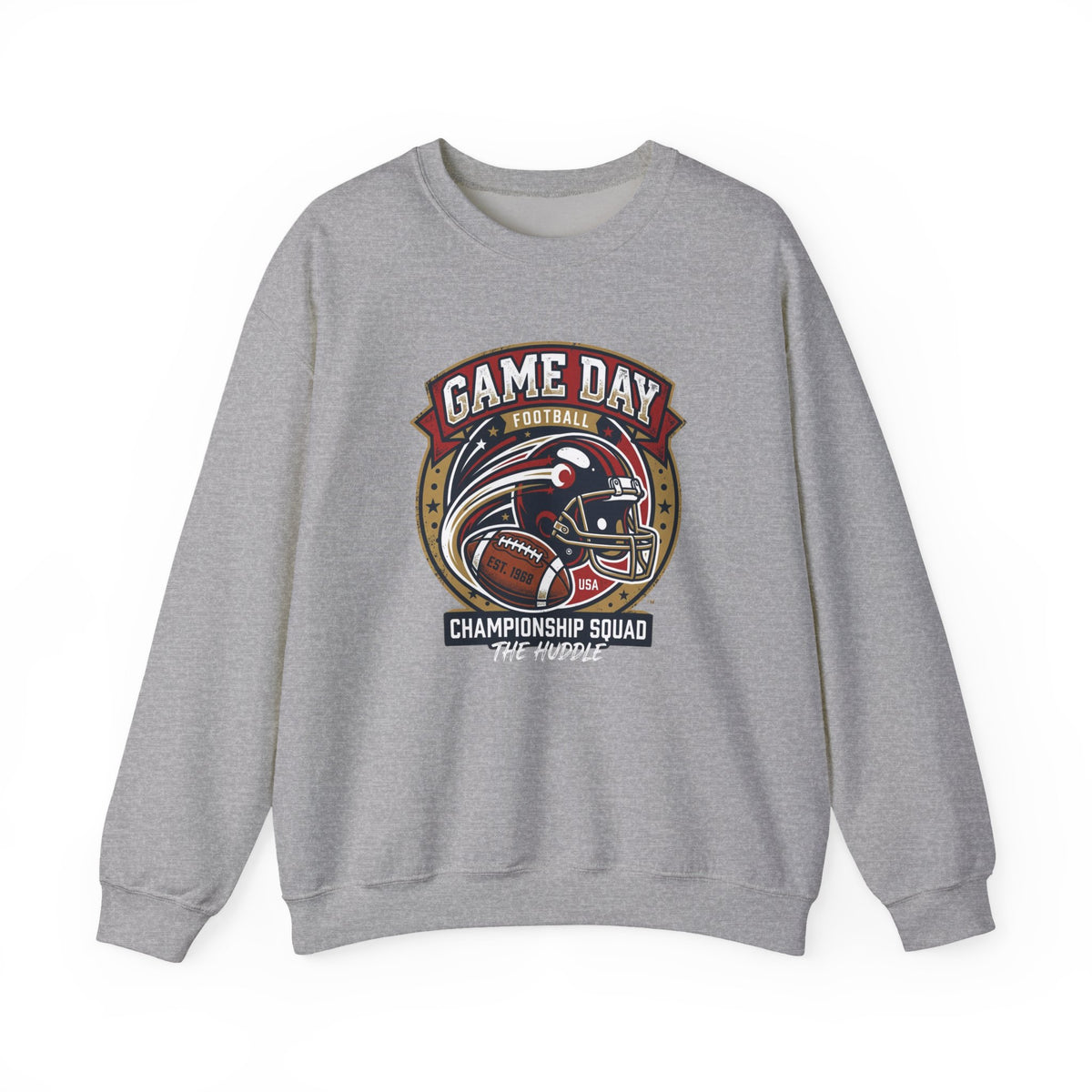 Game Day Football Crewneck Sweatshirt – Championship Squad