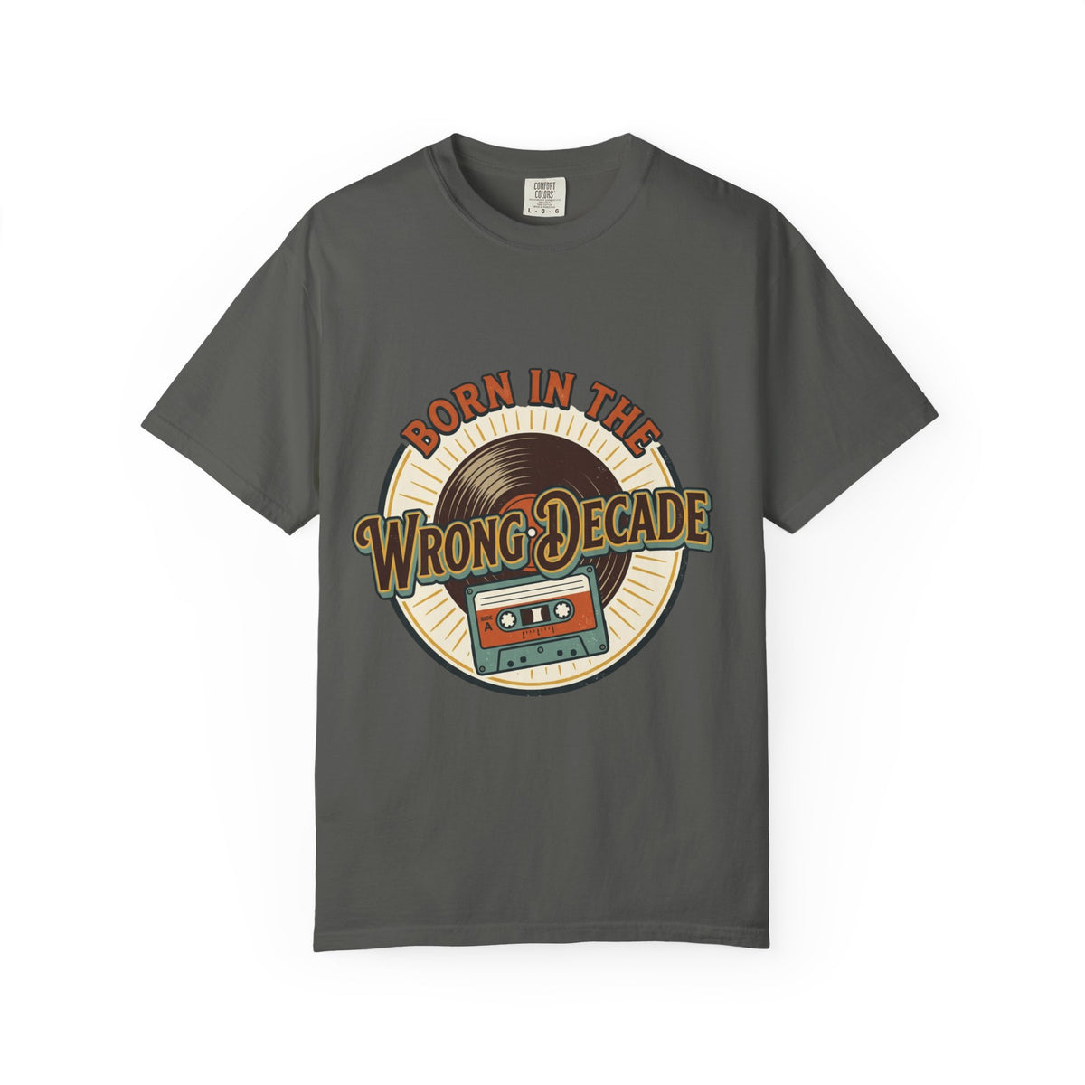 Retro 'Born in the Wrong Decade' T-Shirt