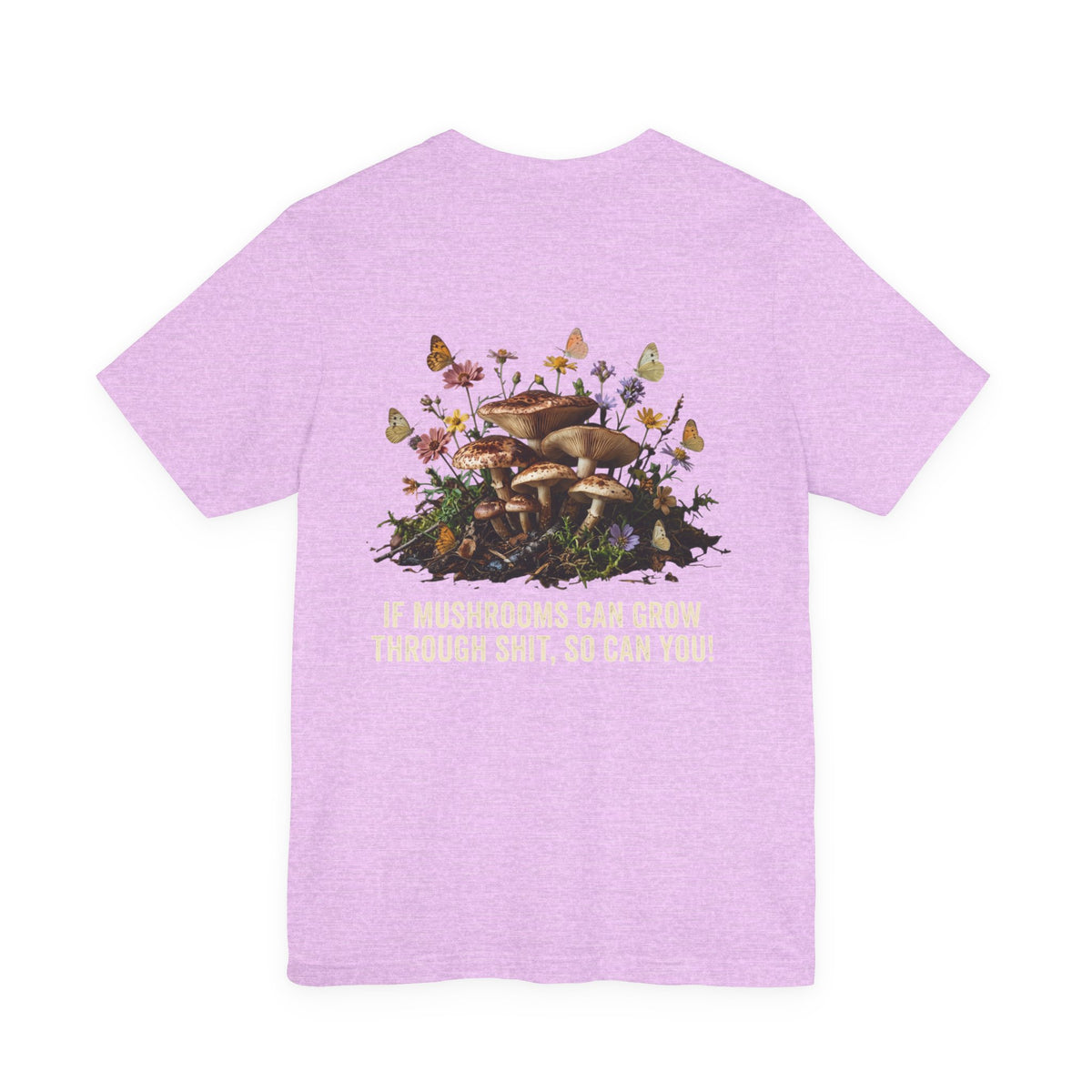 Mushroom Garden Tee — Please Enjoyably Floral Woodland Graphic T-Shirt