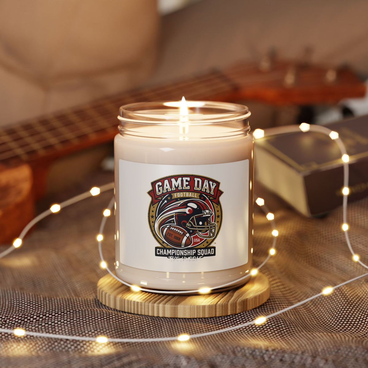 Football Championship Squad Scented Soy Candle - 9oz