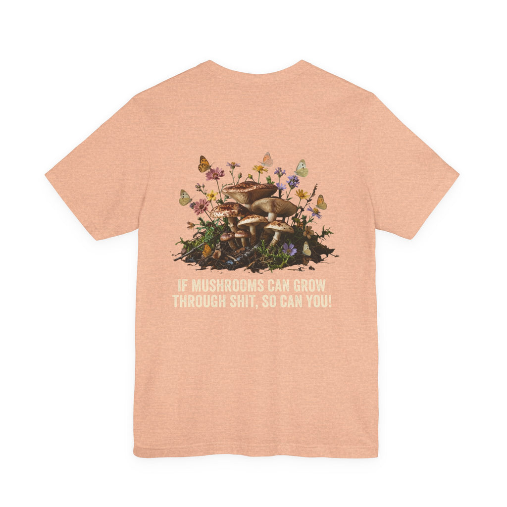 Mushroom Garden Tee — Please Enjoyably Floral Woodland Graphic T-Shirt