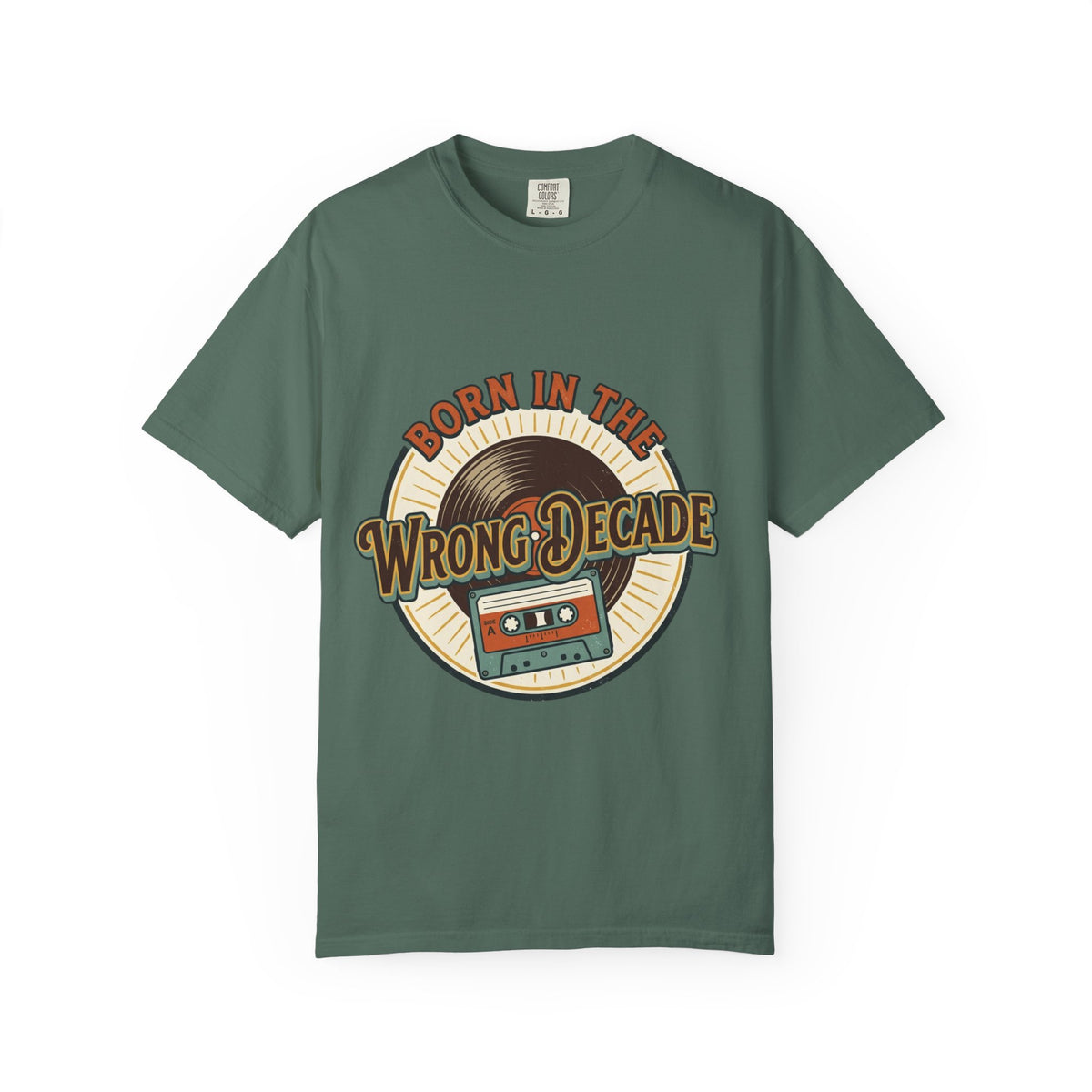 Retro 'Born in the Wrong Decade' T-Shirt