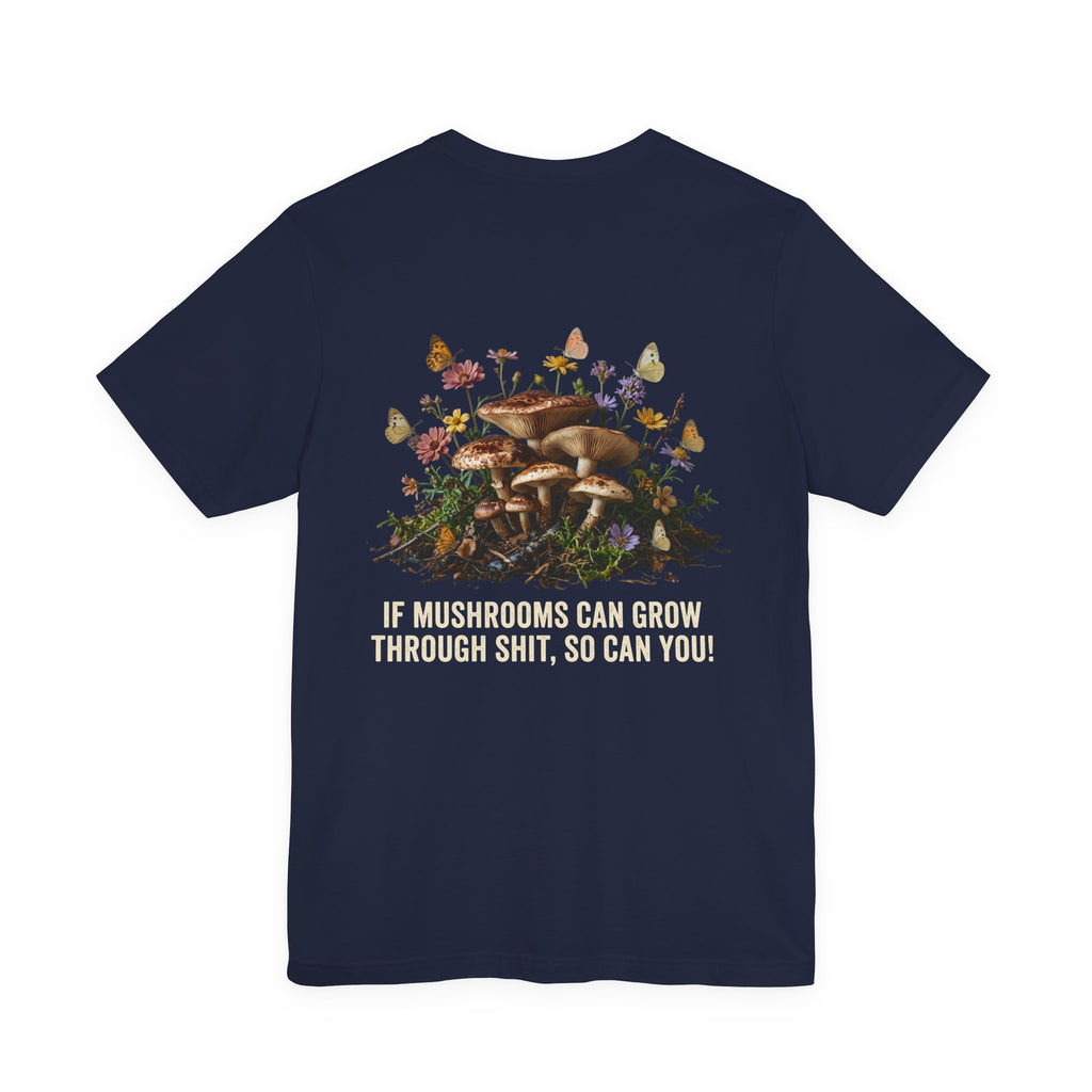 Mushroom Garden Tee — Please Enjoyably Floral Woodland Graphic T-Shirt
