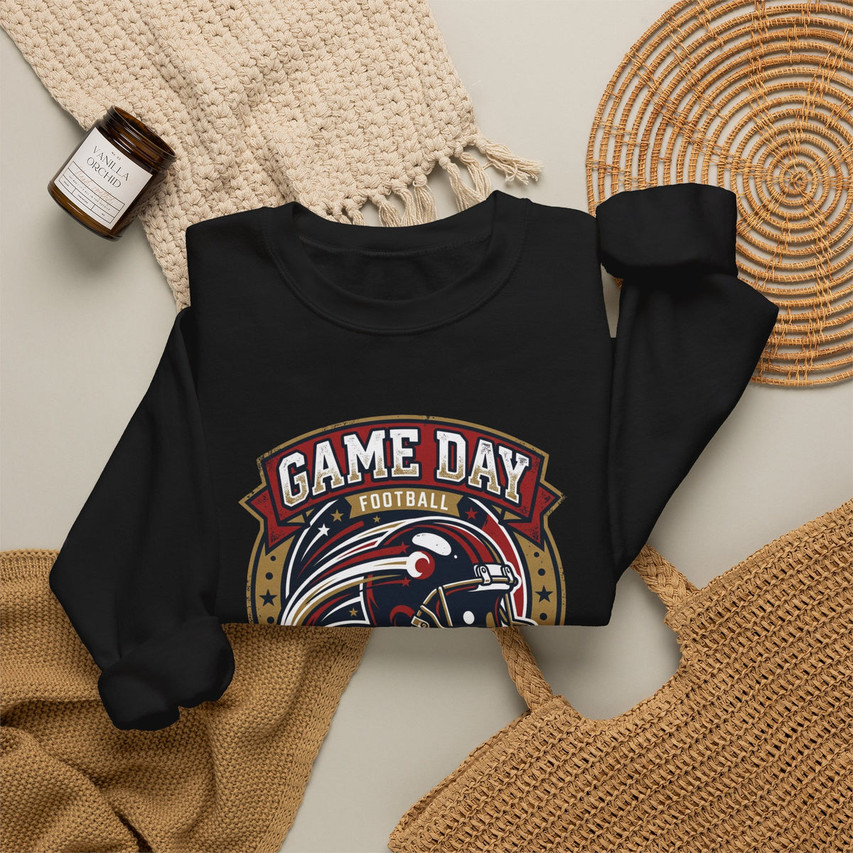 Game Day Football Crewneck Sweatshirt – Championship Squad