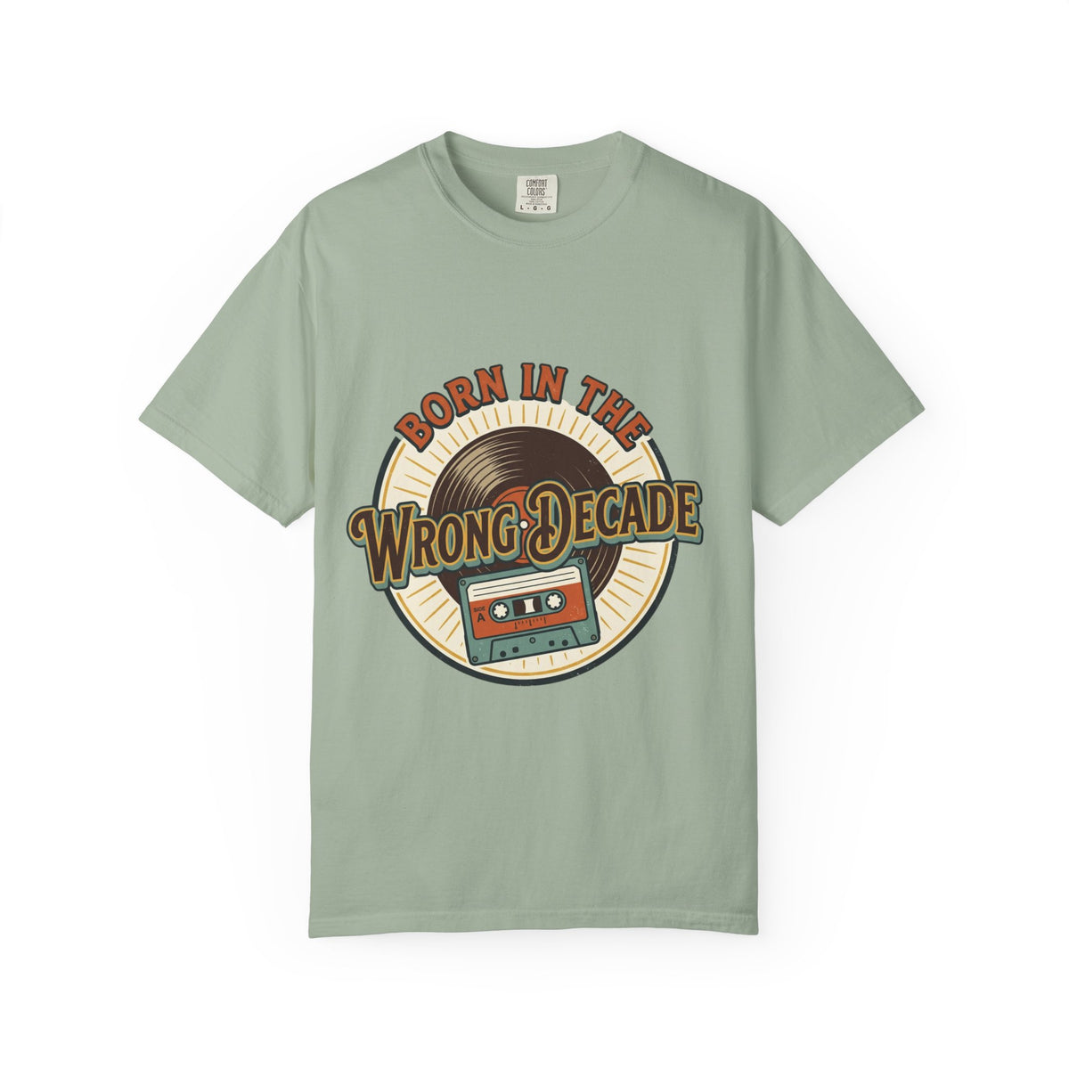 Retro 'Born in the Wrong Decade' T-Shirt
