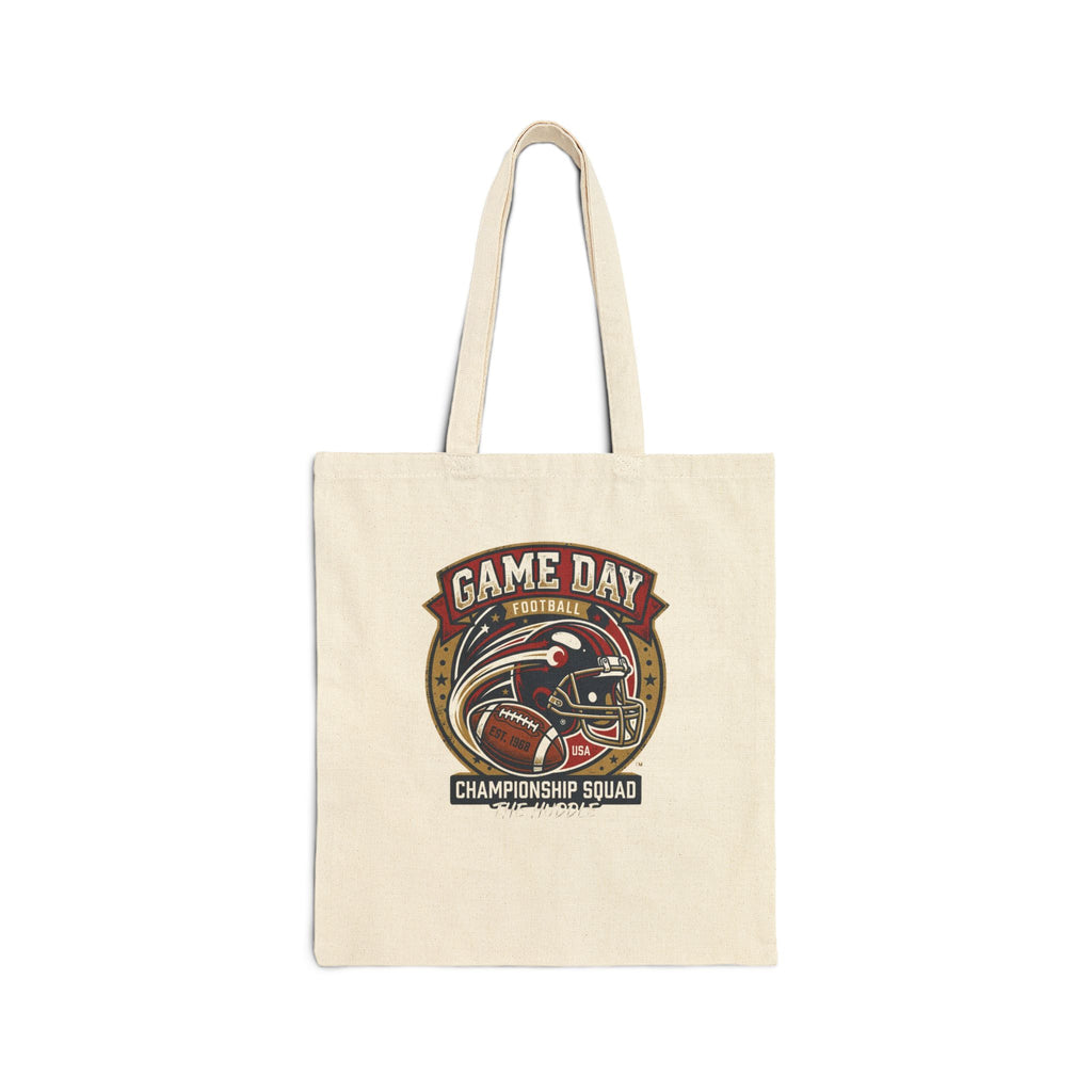 Game Day Championship Tote Bag Football NFL