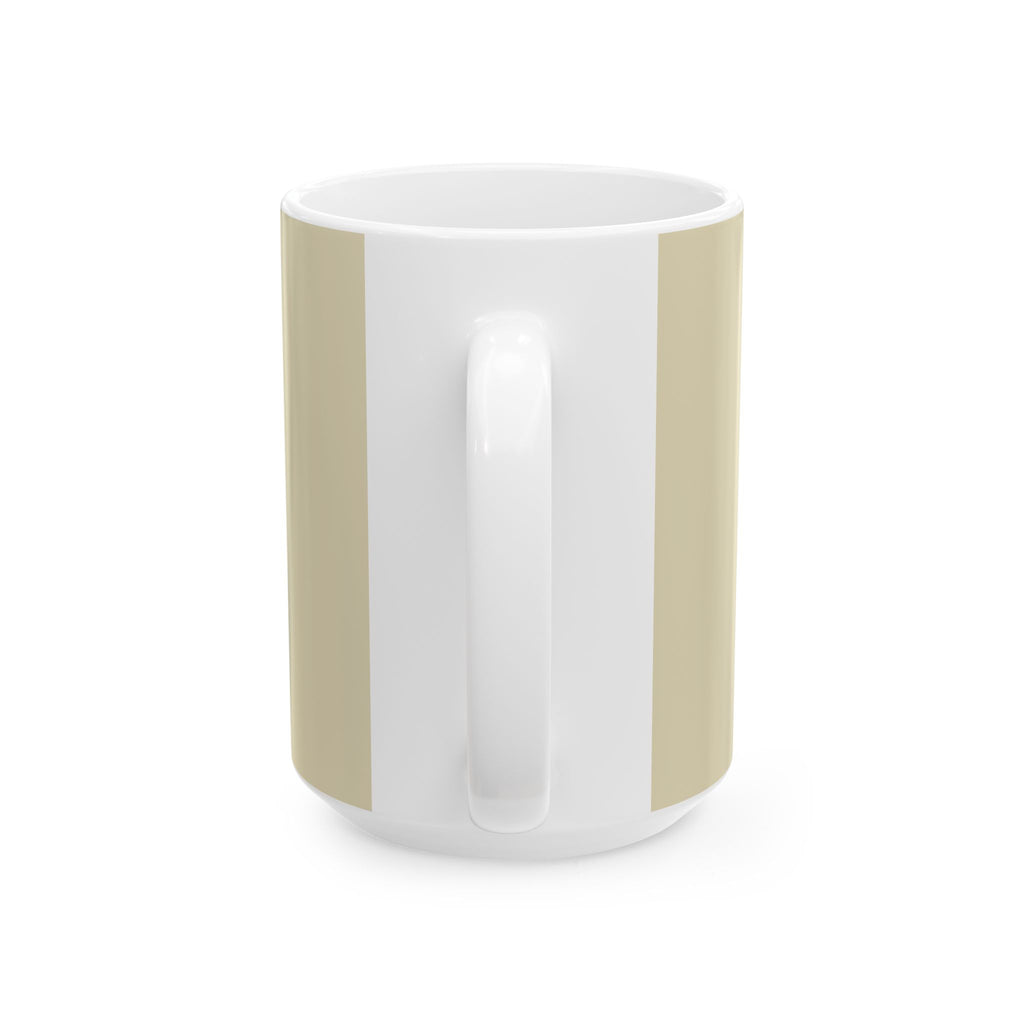 Inspirational Mushroom Mug — "If mushrooms can grow through shit, so can you" Ceramic Coffee Cup (11oz, 15oz)