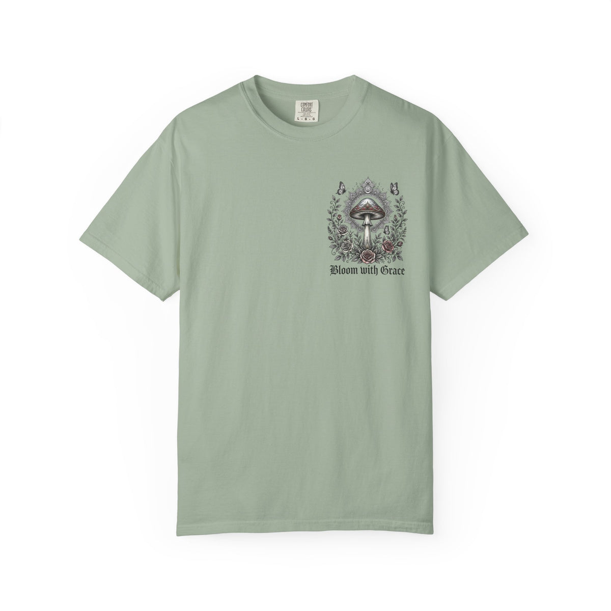 If Mushrooms Can Grow Through Shit T-shirt | Psychedelic Mushroom Design