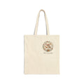 Mushroom Wreath Cotton Tote Bag – “Choose Simplicity” Eco Canvas Shopper