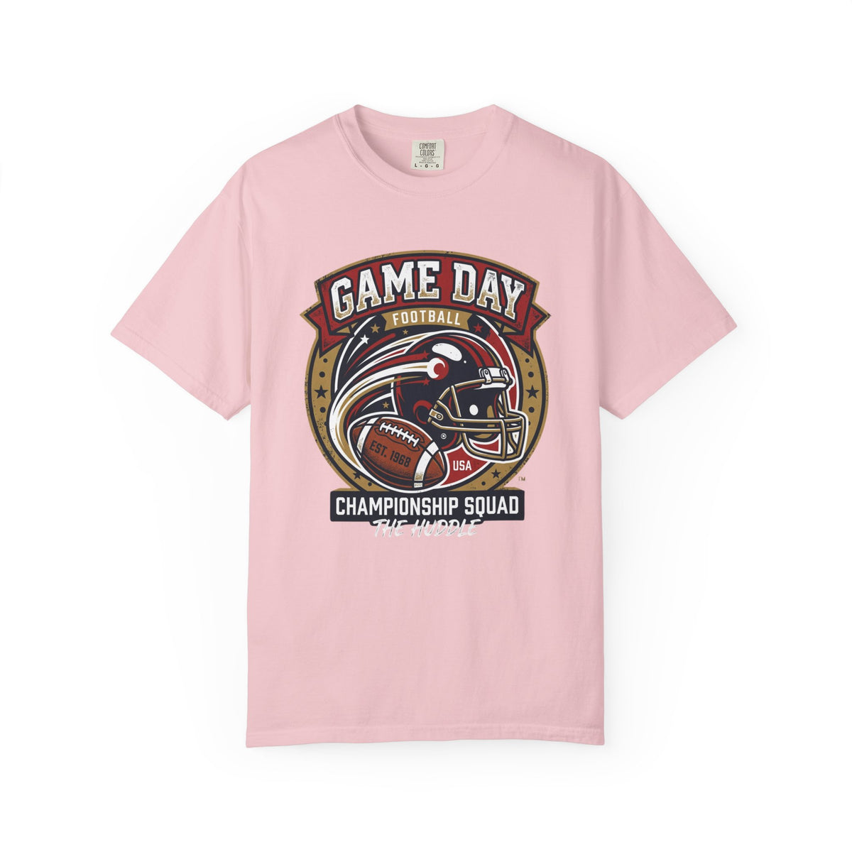 Game Day Football T-Shirt — Championship Squad "The Huddle"