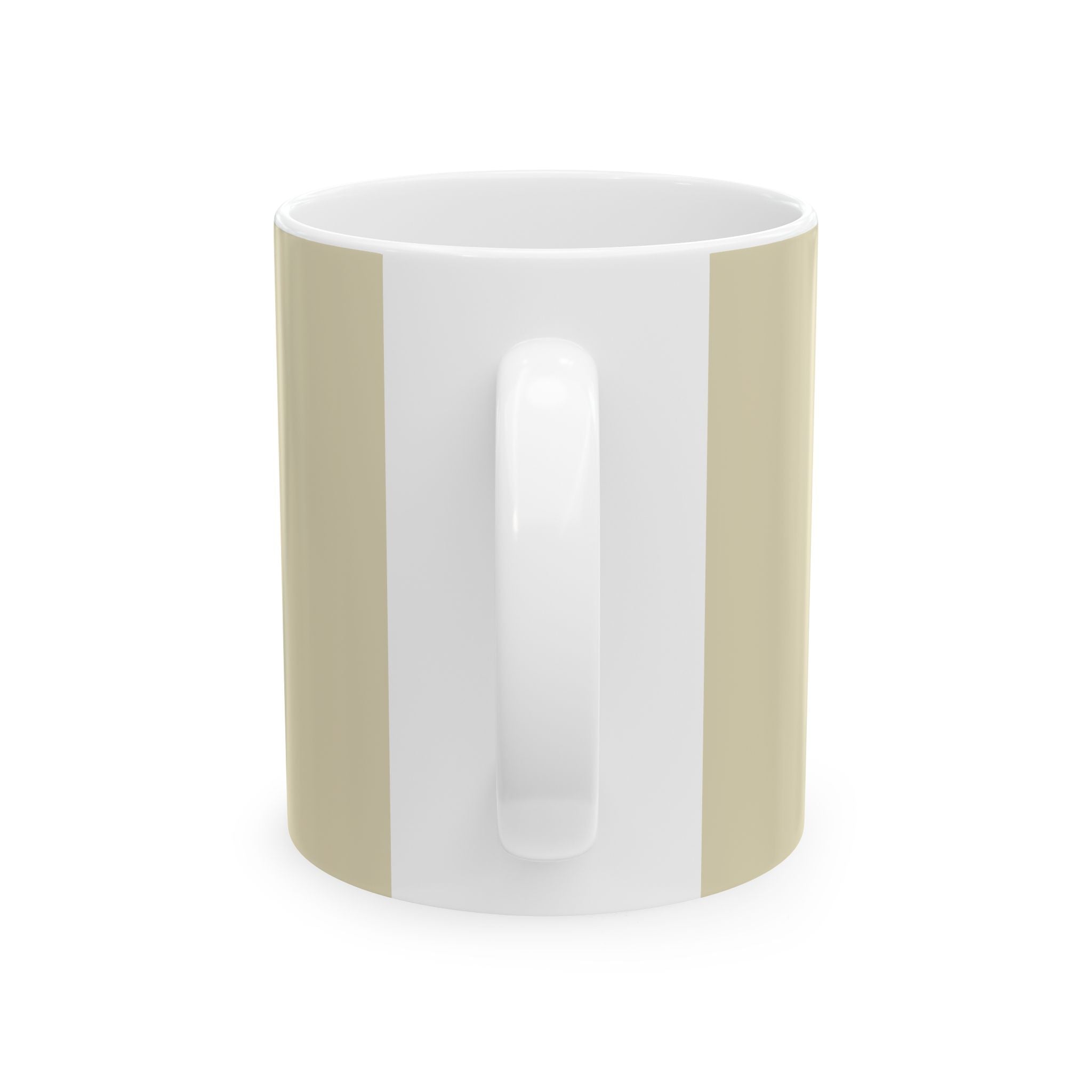 Inspirational Mushroom Mug — "If mushrooms can grow through shit, so can you" Ceramic Coffee Cup (11oz, 15oz)