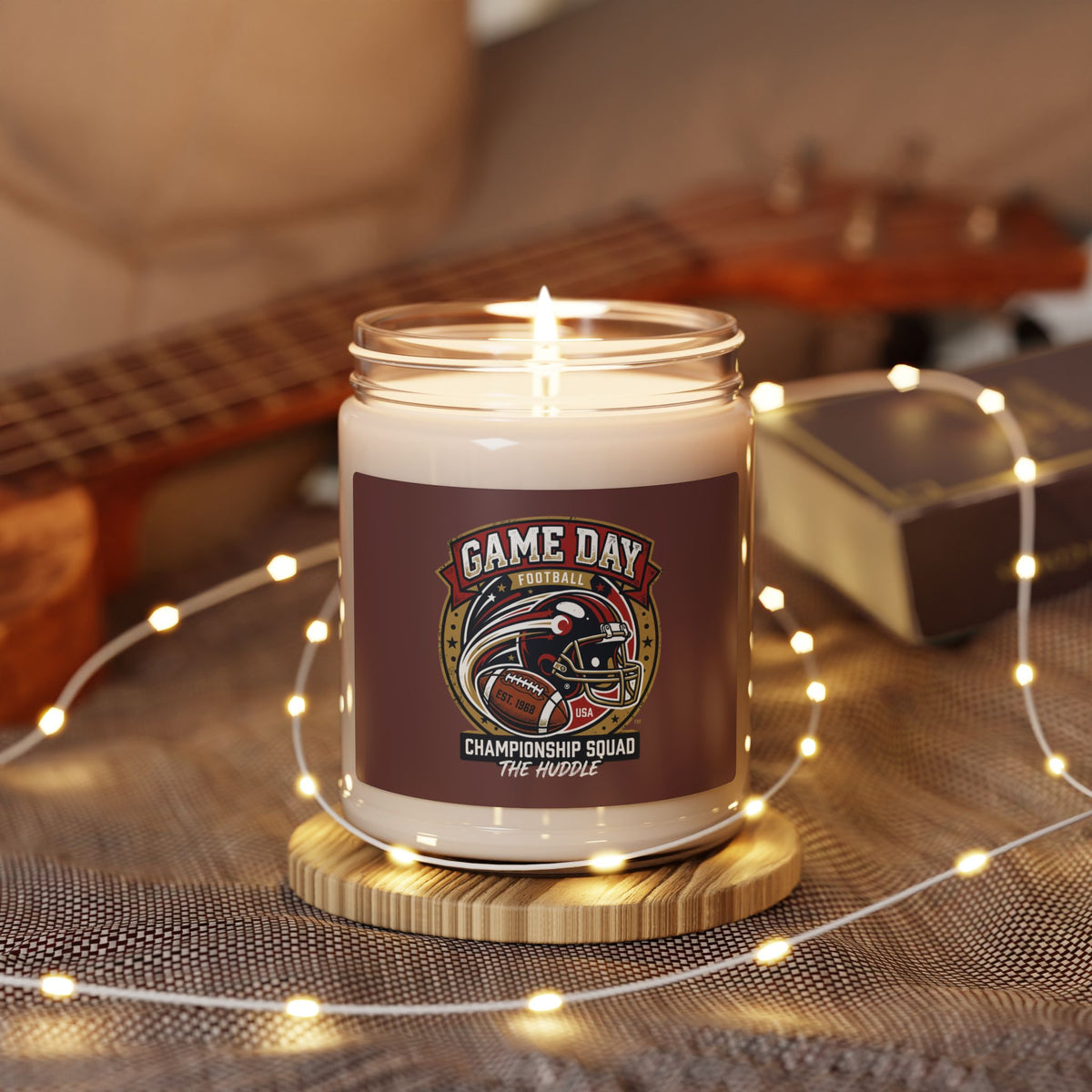 Football Championship Squad Scented Soy Candle - 9oz
