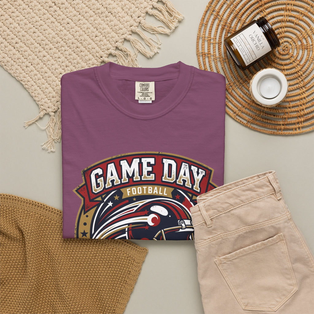 Game Day Football T-Shirt — Championship Squad "The Huddle"