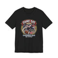 Game Day Football T-Shirt – "Championship Squad" Helmet & Ball Design
