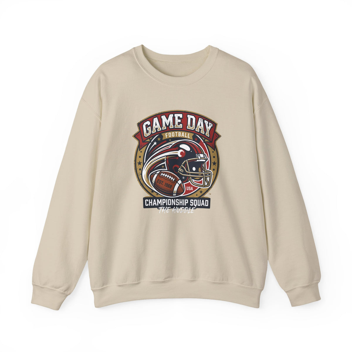 Game Day Football Crewneck Sweatshirt – Championship Squad