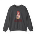 Crewneck Sweatshirt — Retro Housewife "fun-filled lollipop triple dipped in psycho" Graphic