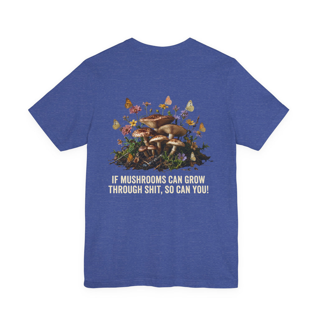 Mushroom Garden Tee — Please Enjoyably Floral Woodland Graphic T-Shirt