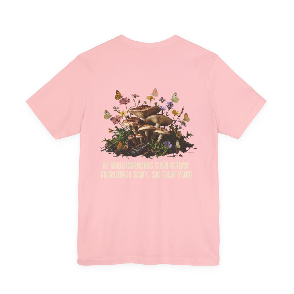 Mushroom Garden Tee — Please Enjoyably Floral Woodland Graphic T-Shirt