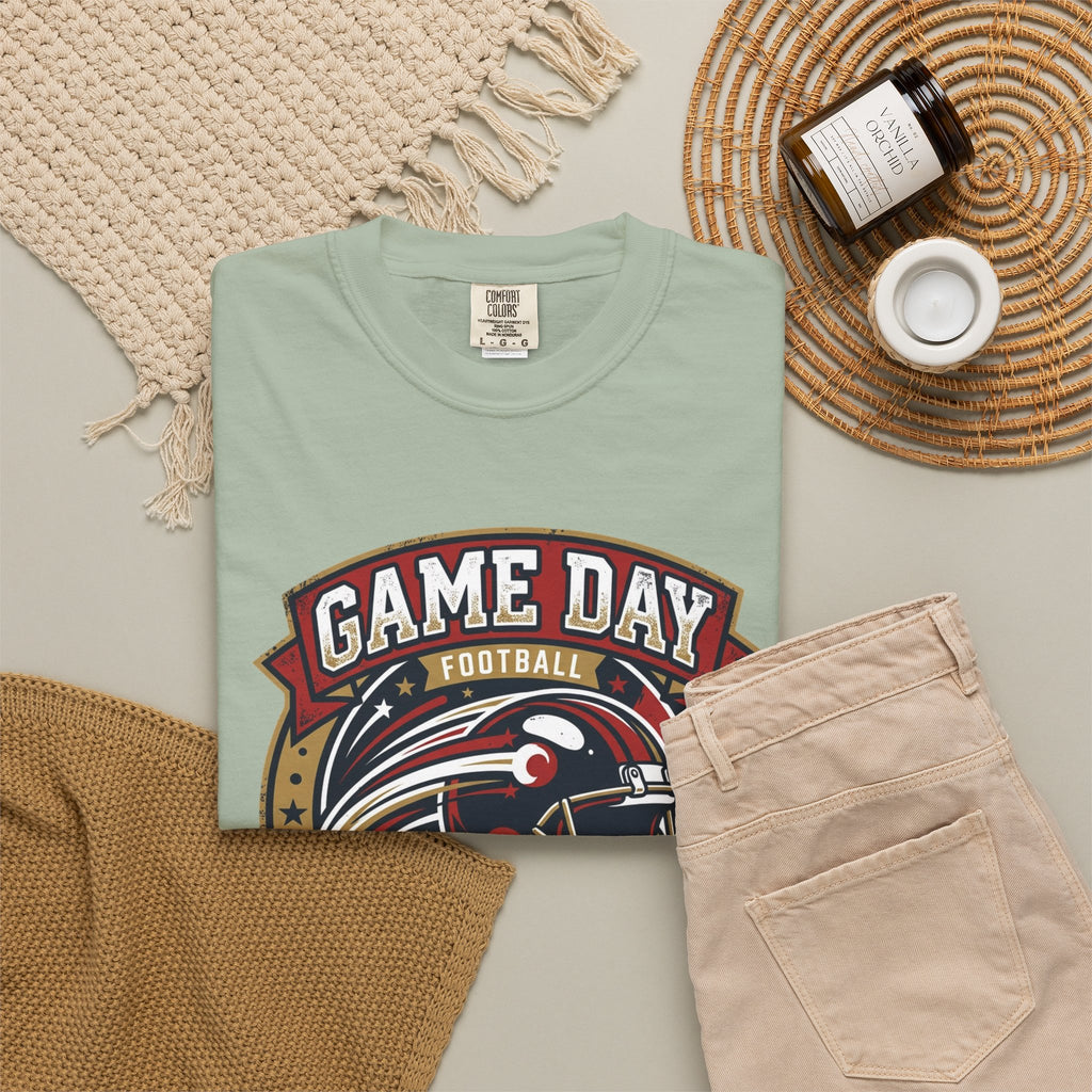 Game Day Football T-Shirt — Championship Squad "The Huddle"