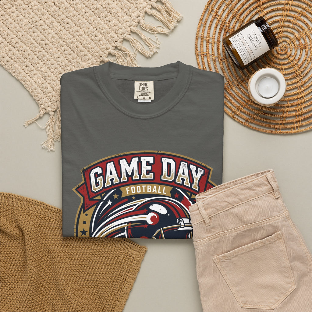 Game Day Football T-Shirt — Championship Squad "The Huddle"