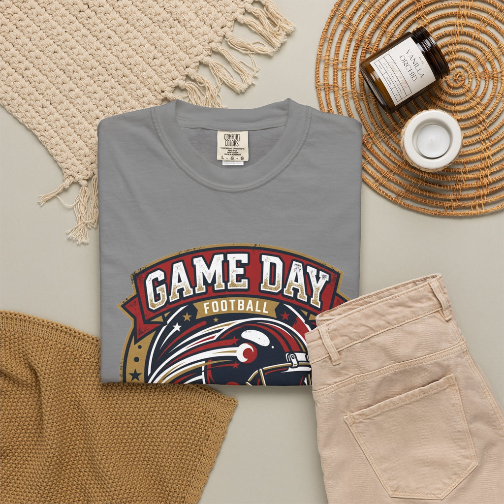 Game Day Football T-Shirt — Championship Squad "The Huddle"