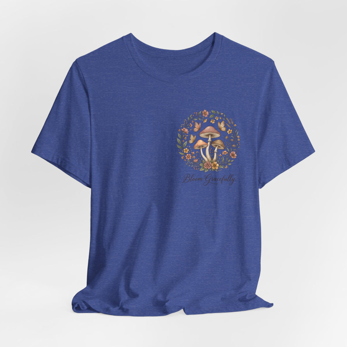 Mushroom Garden Tee — Please Enjoyably Floral Woodland Graphic T-Shirt