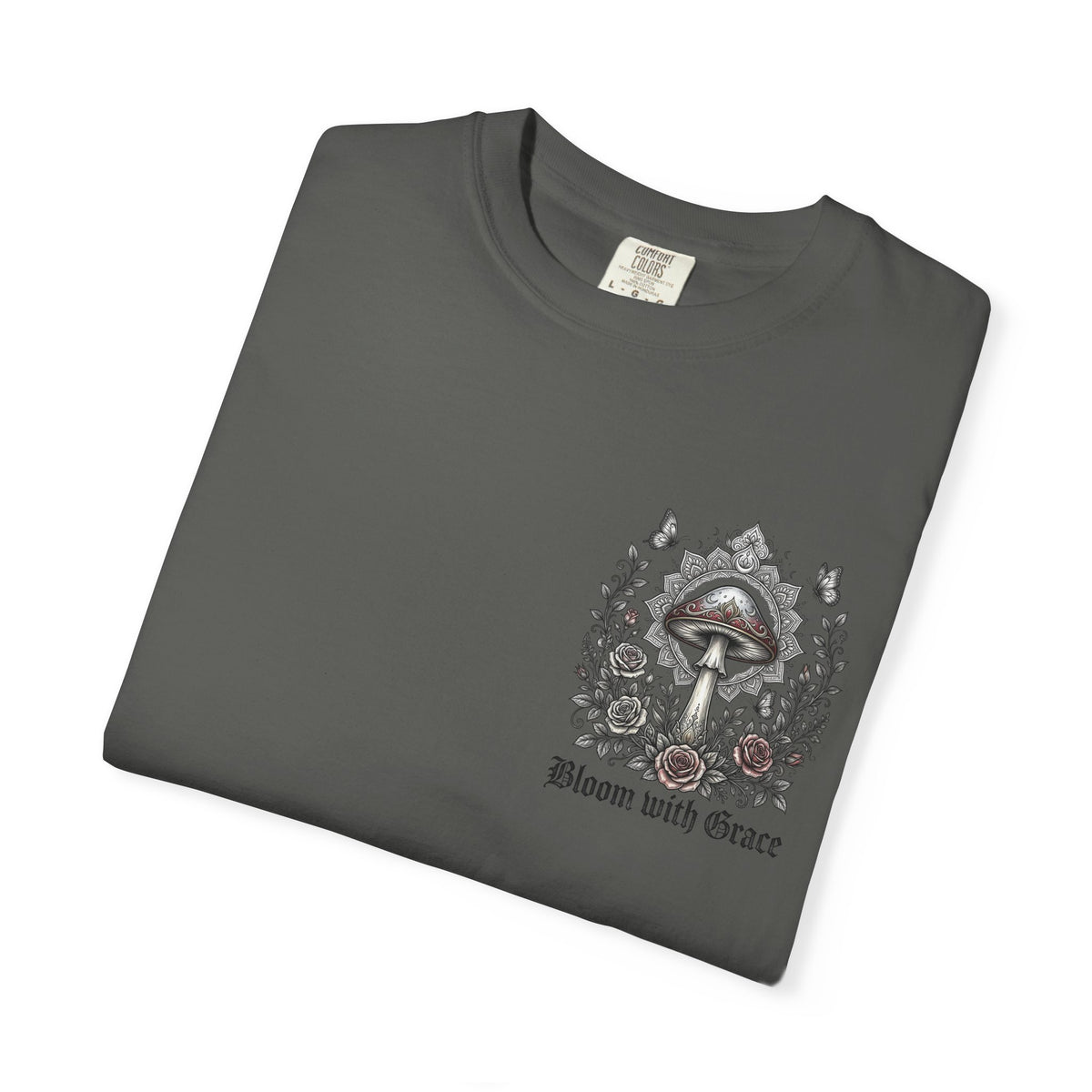 Copy of If Mushrooms Can Grow Through Shit T-shirt | Psychedelic Mushroom Design