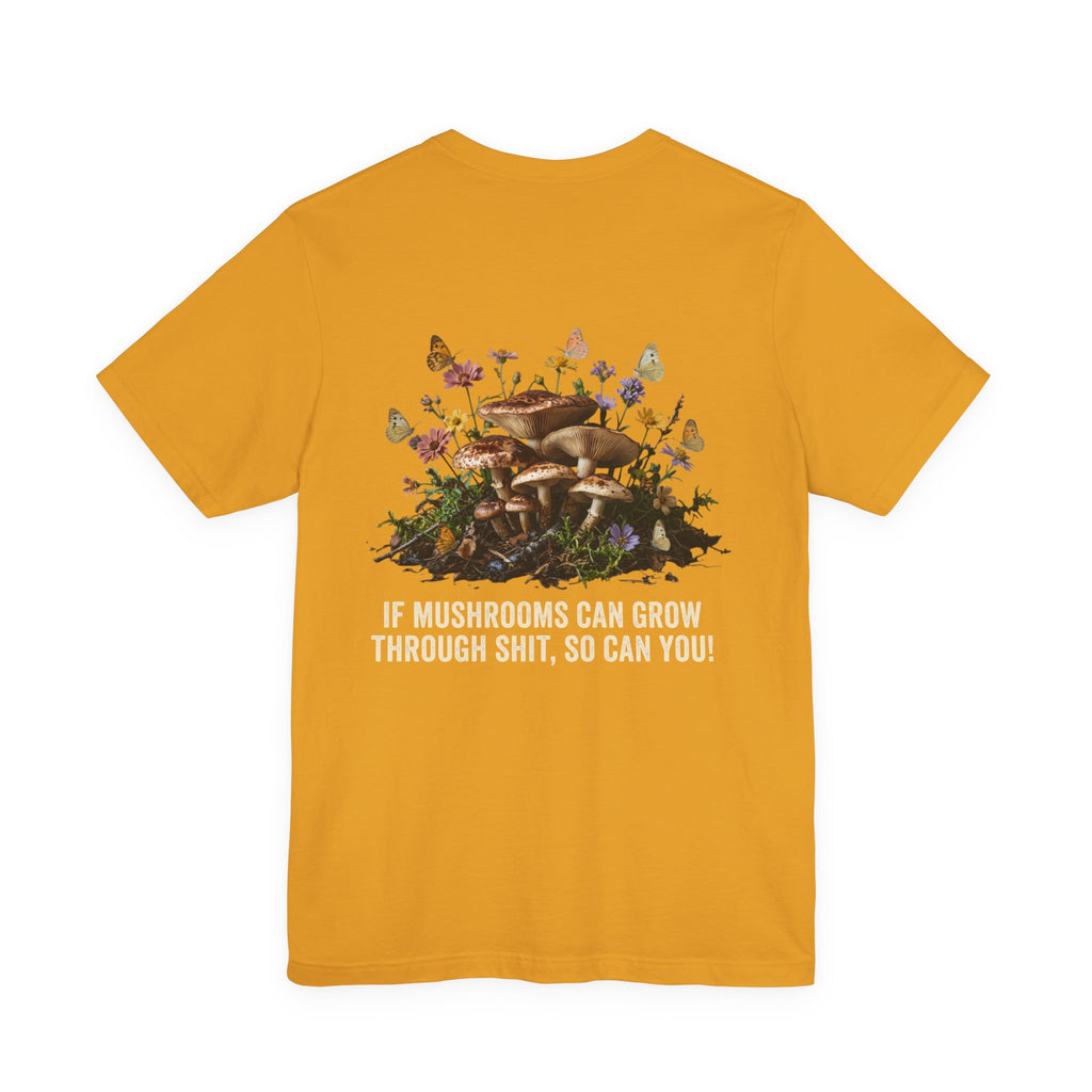 Mushroom Garden Tee — Please Enjoyably Floral Woodland Graphic T-Shirt