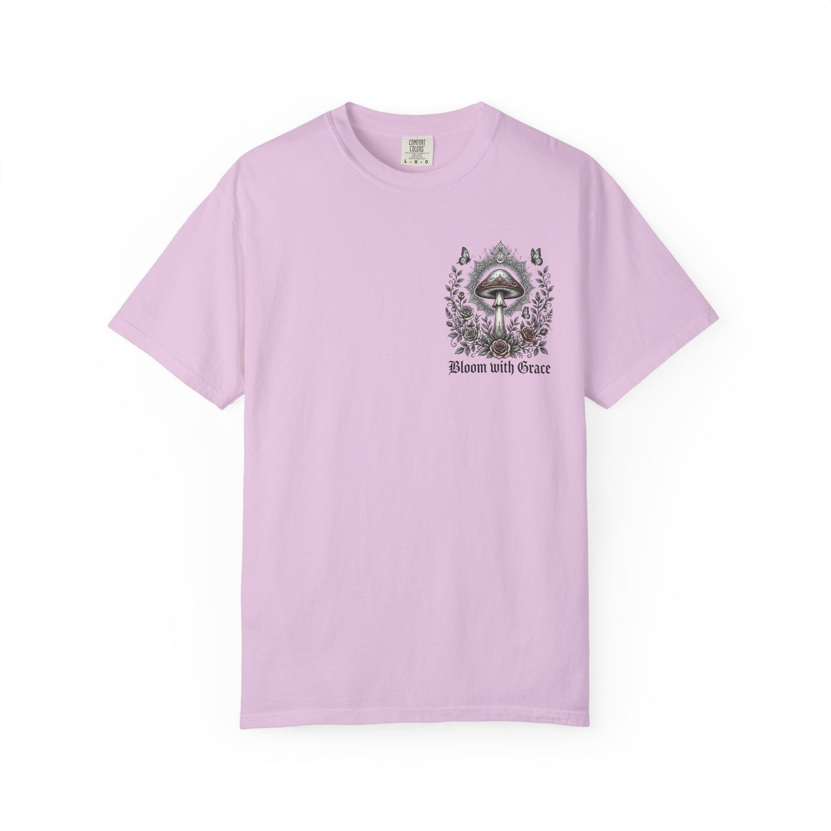 If Mushrooms Can Grow Through Shit T-shirt | Psychedelic Mushroom Design
