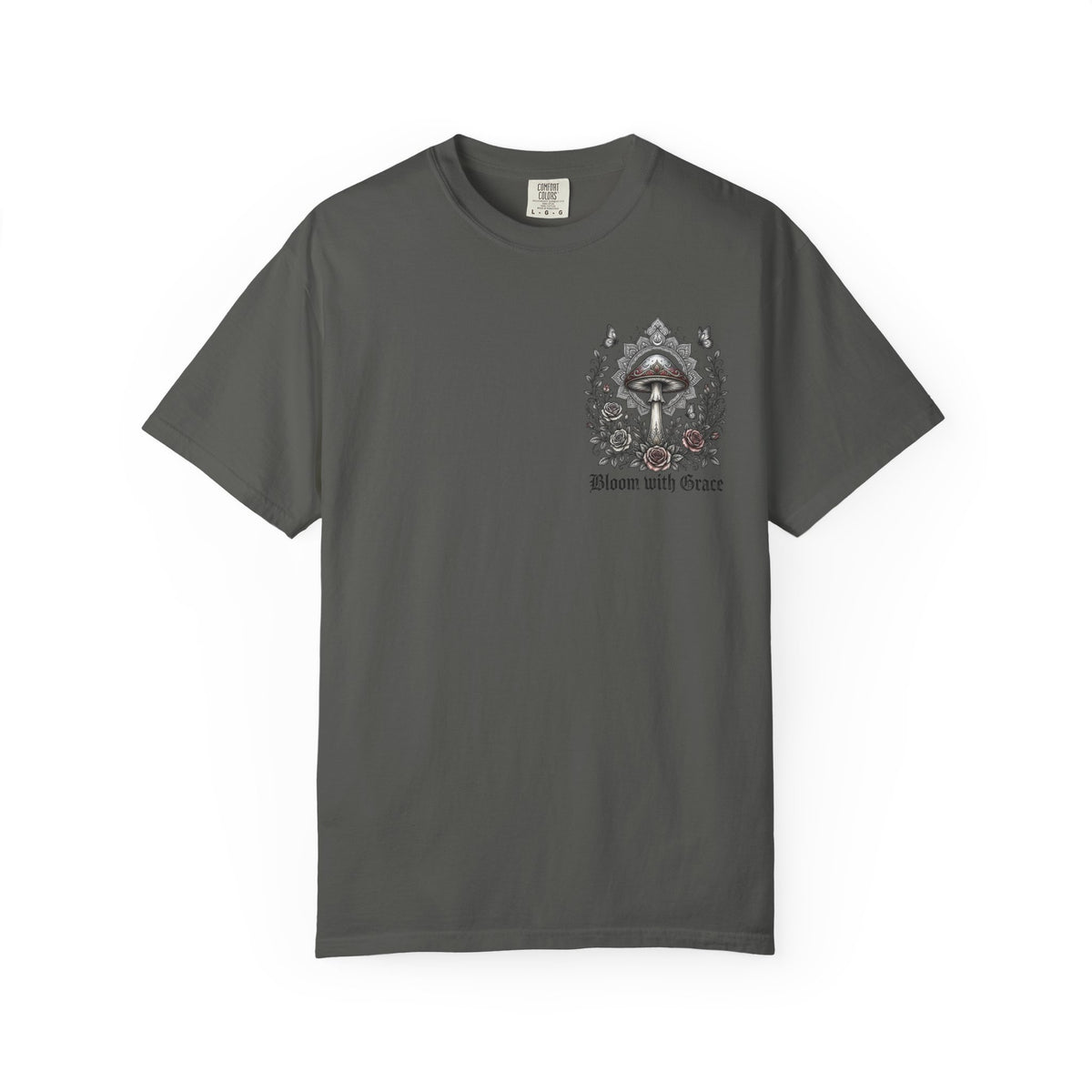 If Mushrooms Can Grow Through Shit T-shirt | Psychedelic Mushroom Design