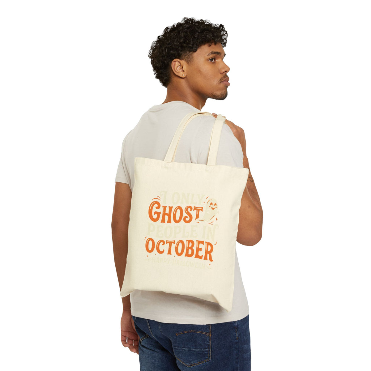 Ghost October Tote Bag