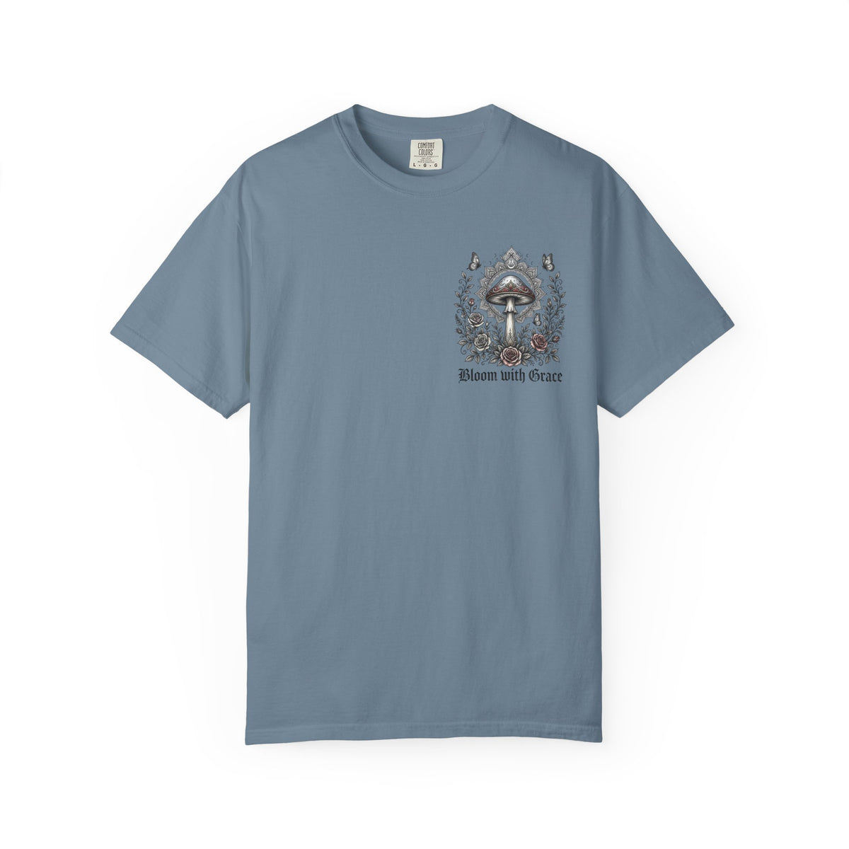 If Mushrooms Can Grow Through Shit T-shirt | Psychedelic Mushroom Design