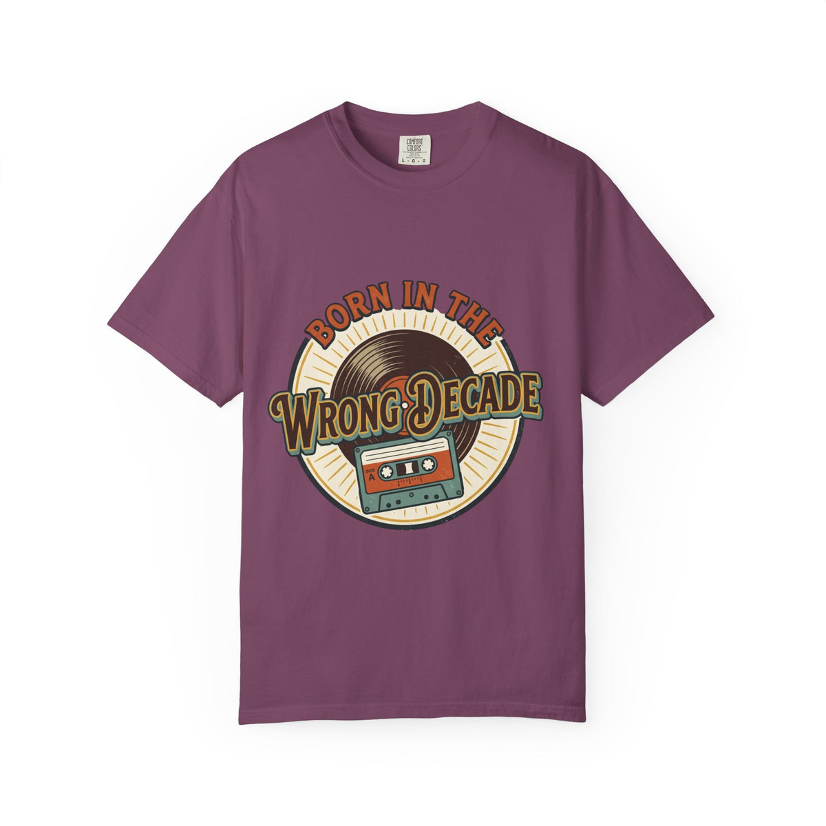 Retro 'Born in the Wrong Decade' T-Shirt