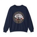 Casino Night Crewneck Sweatshirt — Game Night Poker Chips & Cards Design