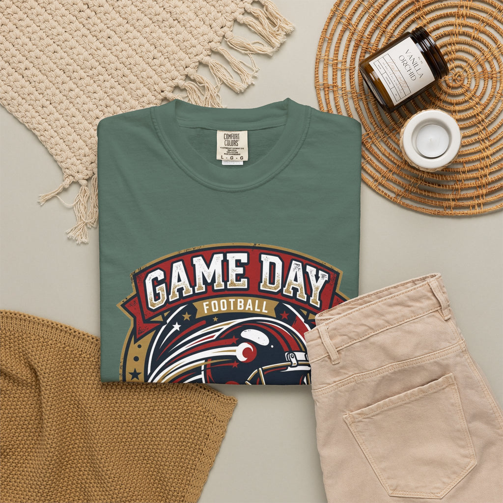 Game Day Football T-Shirt — Championship Squad "The Huddle"