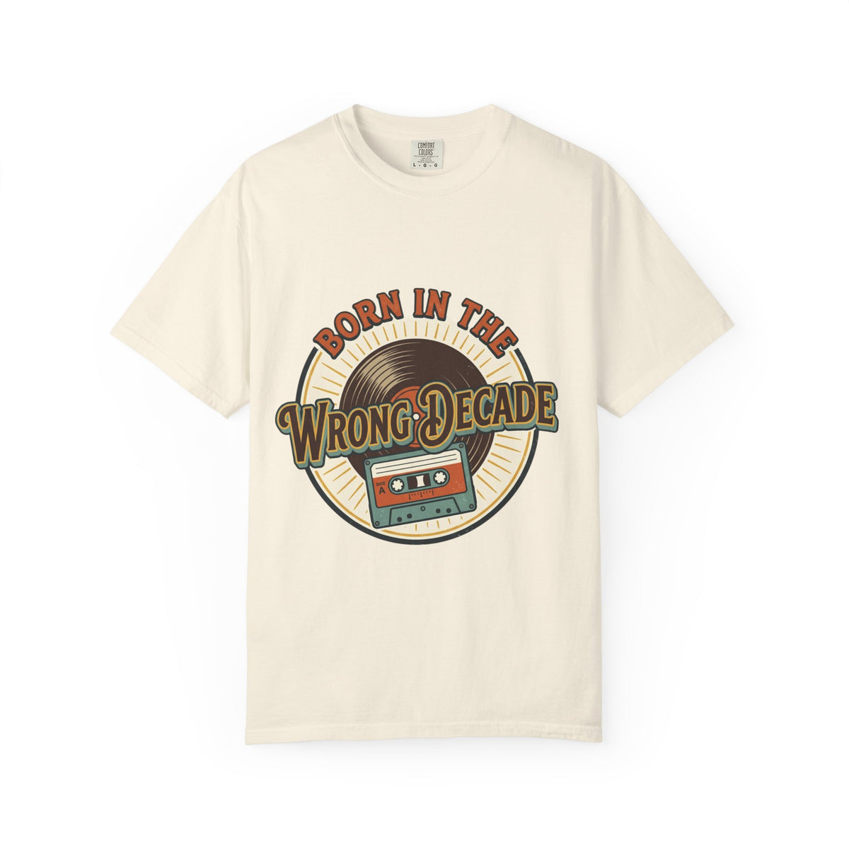Retro 'Born in the Wrong Decade' T-Shirt