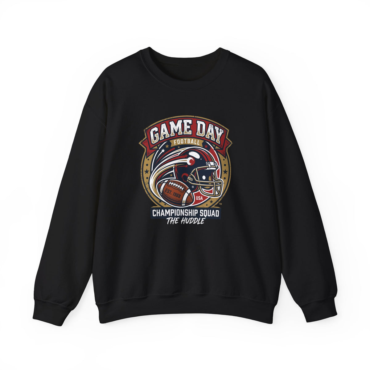 Game Day Football Crewneck Sweatshirt – Championship Squad