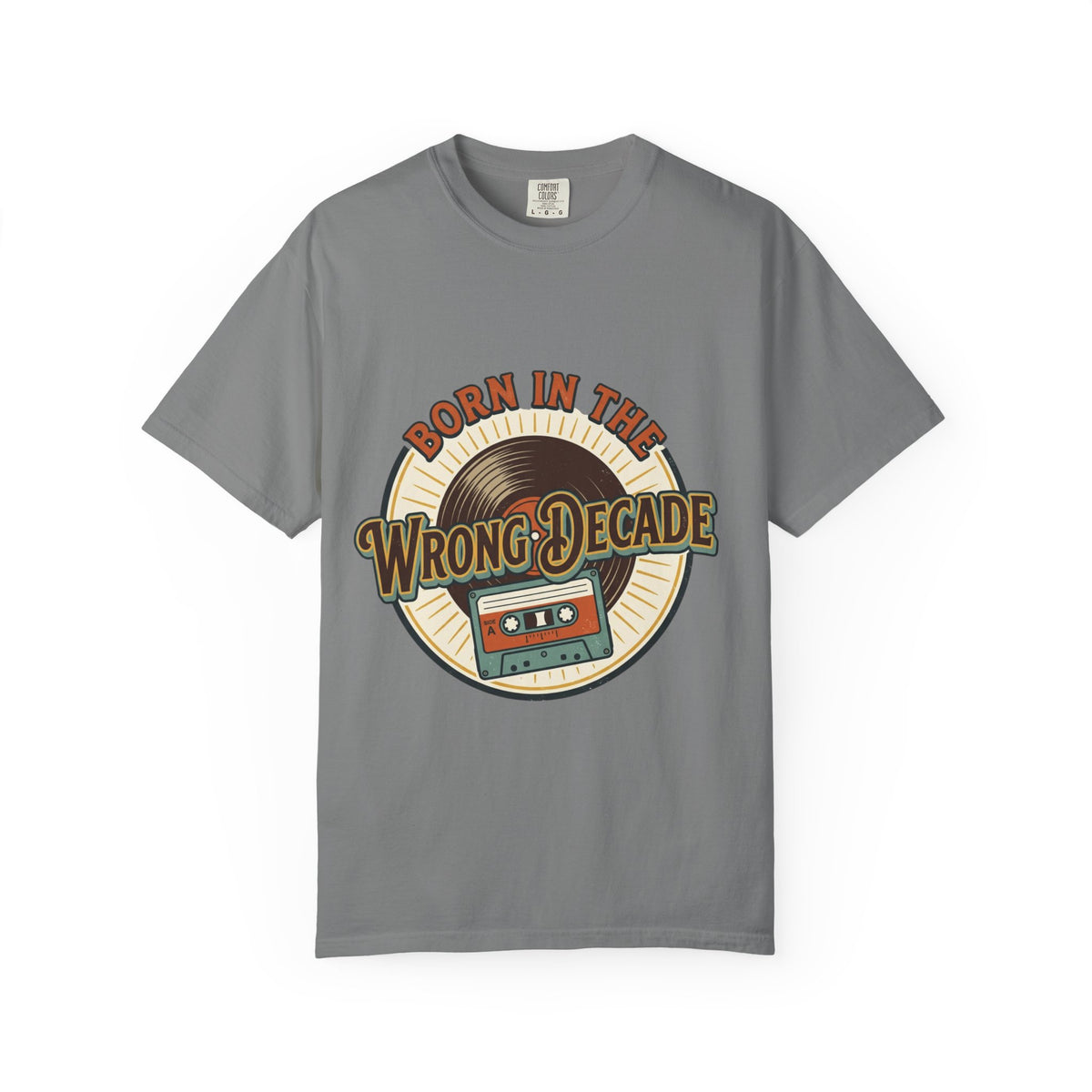 Retro 'Born in the Wrong Decade' T-Shirt