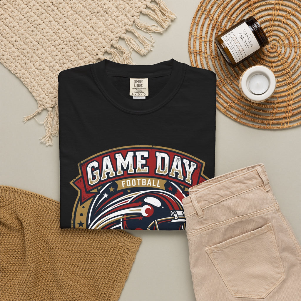 Game Day Football T-Shirt — Championship Squad "The Huddle"