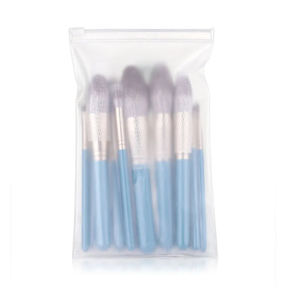 Makeup Brushes Set 13pcs with Leather Bag Foundation Powder Blush Eyeshadow Eyebrow Brush Soft Hair Cosmetic Makeup Tool