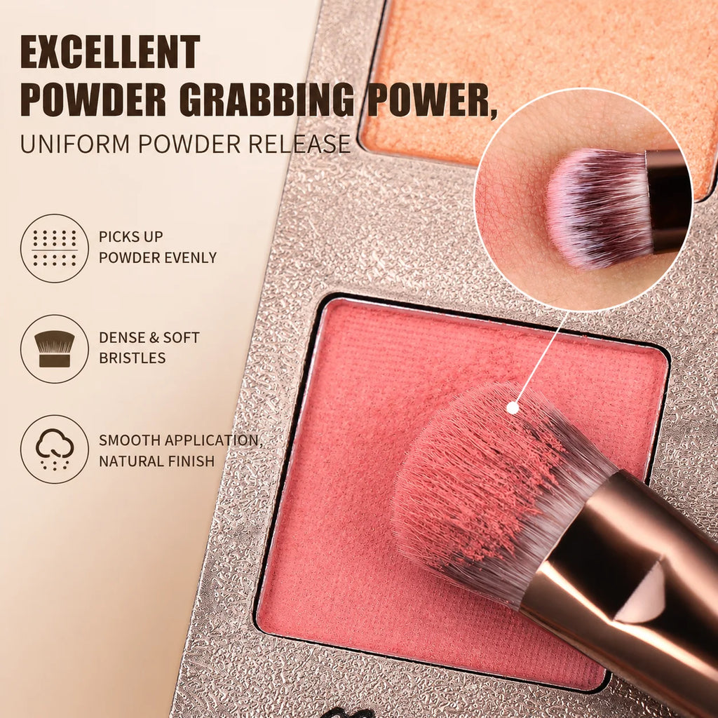 5pcs/18pcs/21pcs Makeup Tool Set, Including 18pcs Makeup Brush Sets+1pc Makeup Bag+2pcs Air Cushion Puff Accessories