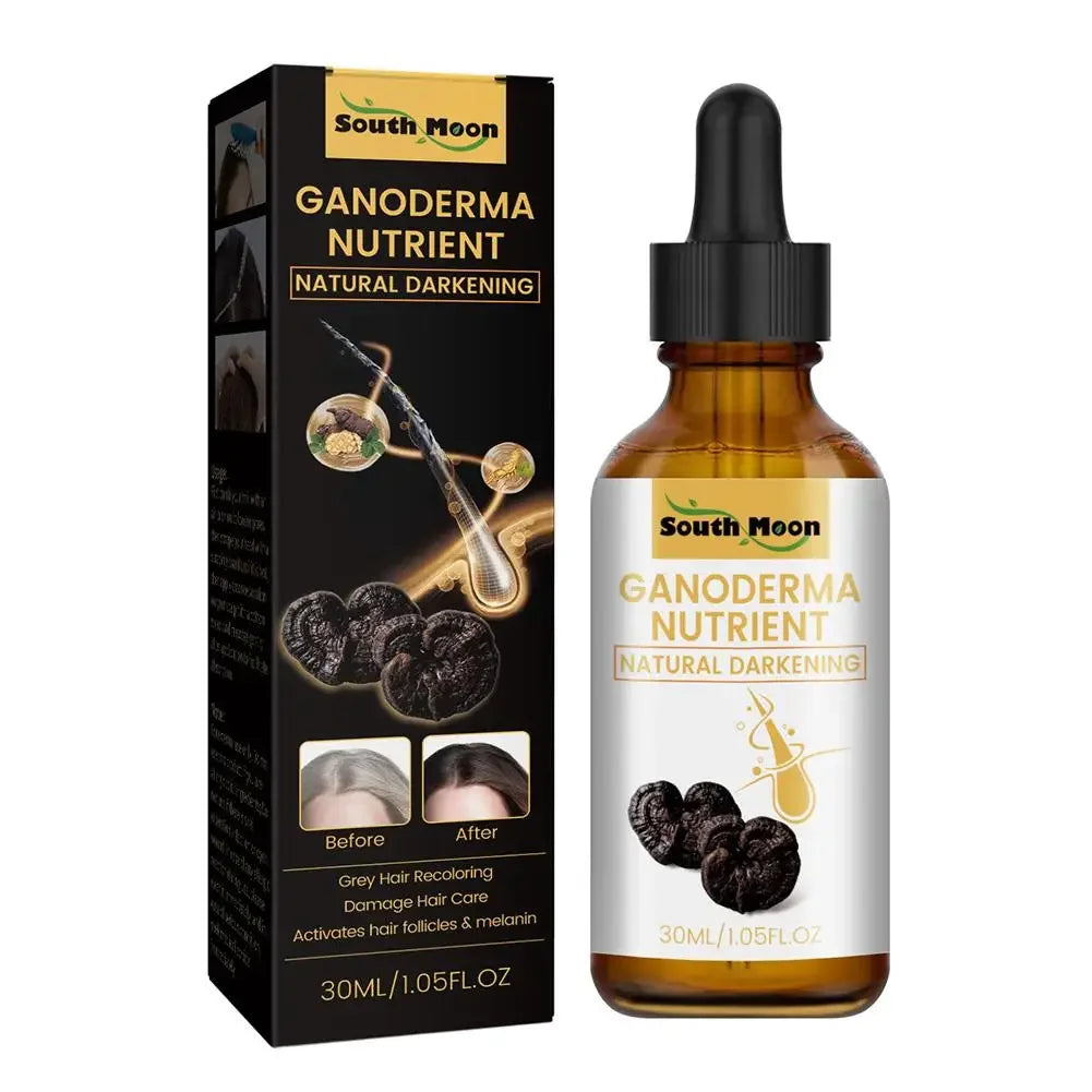 White To Black Hair Oil for Repairing From White To Black Nourishing Moisturizing Scalp Herbal Lotion Liquid Repair Hair Care