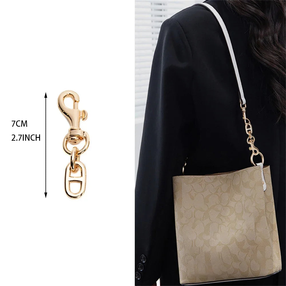 Gold Purse Extender Chain Heart Moon Alloy Bag Strap Extenders Handbag Shoulder Crossbody Replacement Accessories For Women Bags