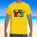 Super Dad Summer T-shirt Super Dad Men T-shirt Father's Day Gift