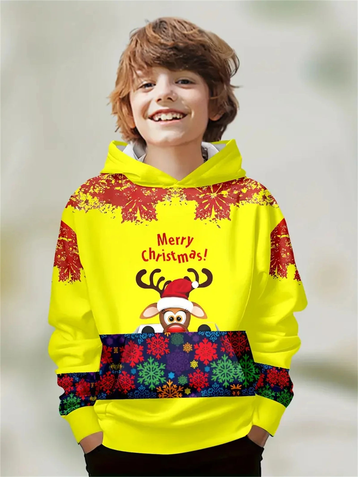Child Sweatshirt Boys' Fashion Motocross Racing 3D Printed Casual Hoodie Long Sleeve Polyester Sport Tops Pullover Kids Clothes