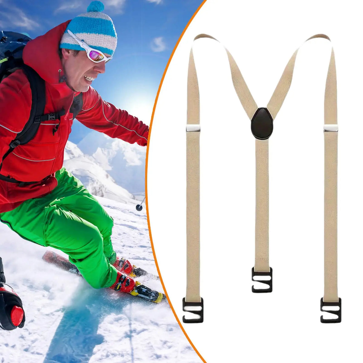 Suspenders for Men Heavy Duty Fashion Wide Black Mens Suspenders for Jeans Dress Pants X Back Elastic Adjustable Work