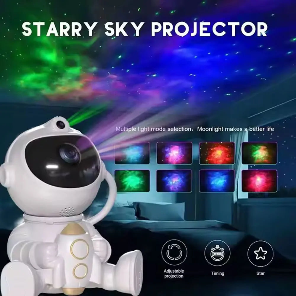 Astronaut Galaxy Projector, Night Light Projector for Bedroom, Gift for Kids Birthdays, Christmas